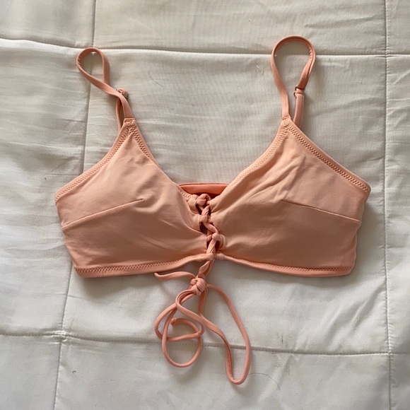 Hu0026M | Swim | Hm Light Pink Swimsuit Top | Poshmark